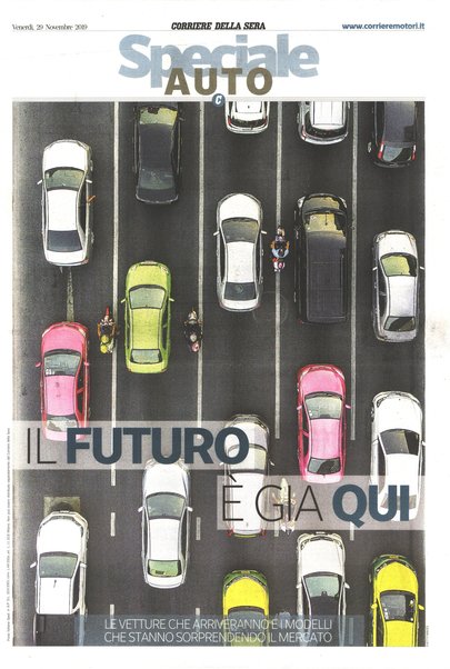 Corriere motori : supplemento settimanale di auto, moto e nautica del Corriere della sera